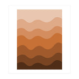 Brown gradient design  (Print Only) thumbnail