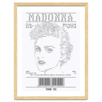 Receipt Art Madonna