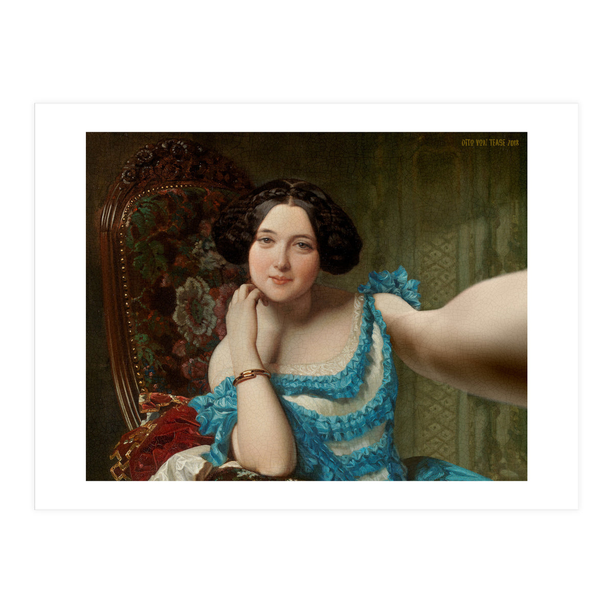 Amalia de Llano U Dotres - Federico de Madrazo - Selfie (Print Only)