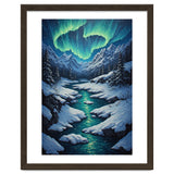 Ethereal Northern Lights: Arctic Winter Valley thumbnail