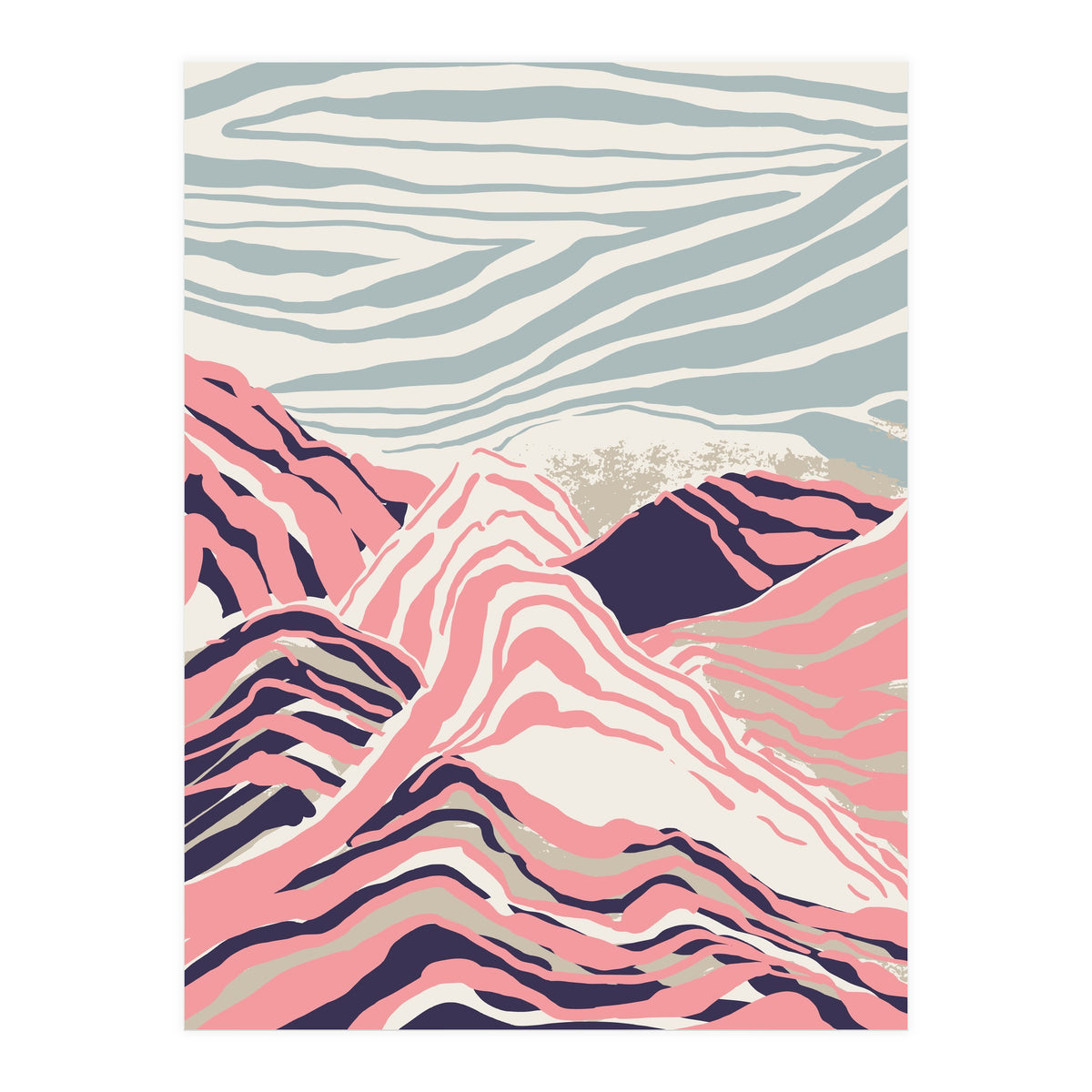 Follow the lines Wanderlust (Print Only)