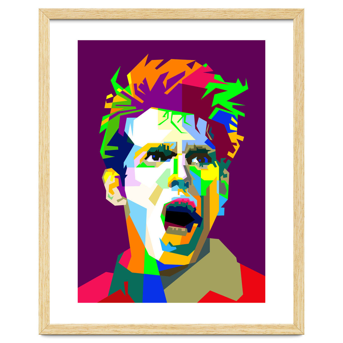 Ricardo Kaka Brazilian Football Pop Art WPAP