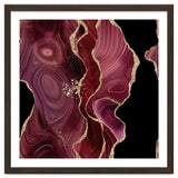 Burgundy & Gold Glitter Agate Texture 01 thumbnail