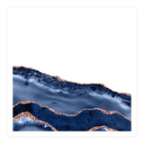 Navy & Rose Gold Agate Texture 20 (Print Only) thumbnail