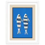 Minimal Fish On Blue thumbnail