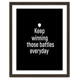Keep winning those battles everyday thumbnail