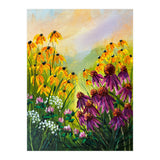 Impasto Wildflower Meadow Painting  (Print Only) thumbnail