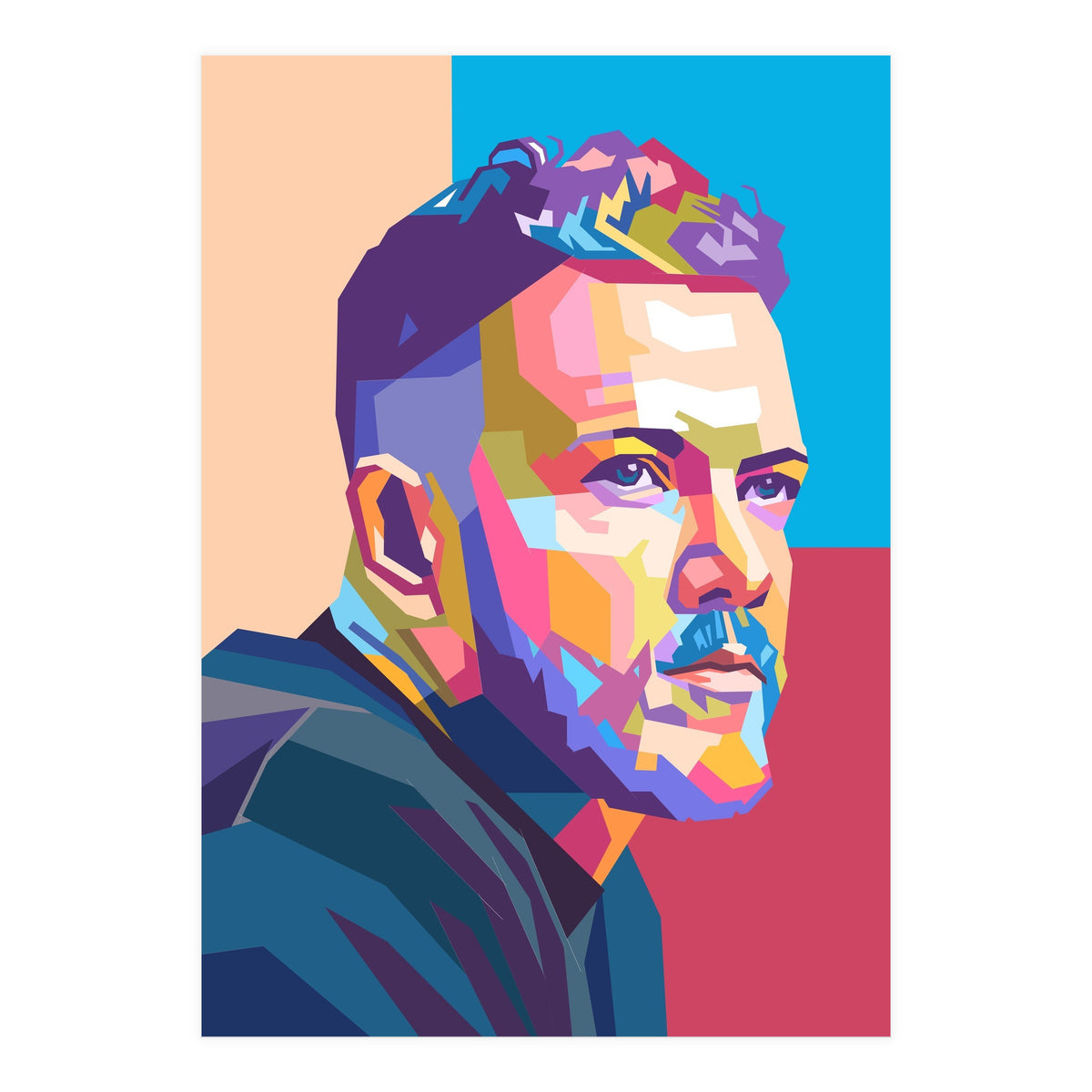 Dan Reynolds - Imagine Dragons pop art portrait (Print Only)