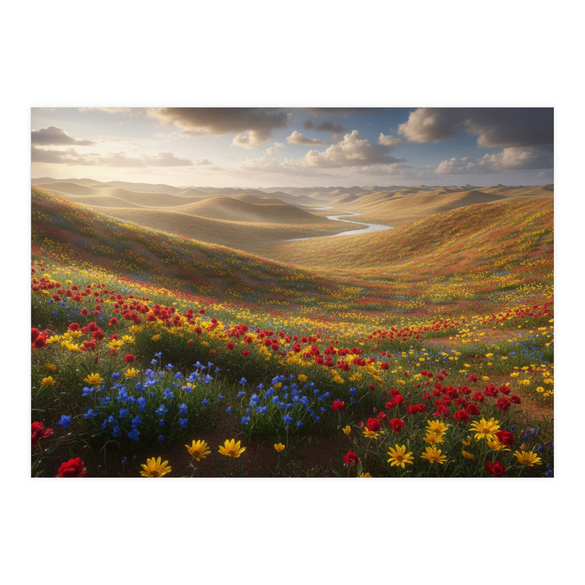 Whimsical Forest Pathway (Print Only)