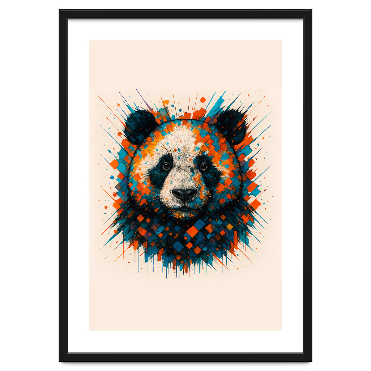 Panda Animal Watercolor
