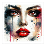 Close Up Woman Face (Print Only) thumbnail