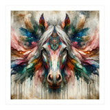 Ornate Horse Portrait (Print Only) thumbnail