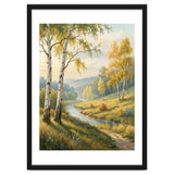 Golden Autumn Birch: A Riverside Walk thumbnail