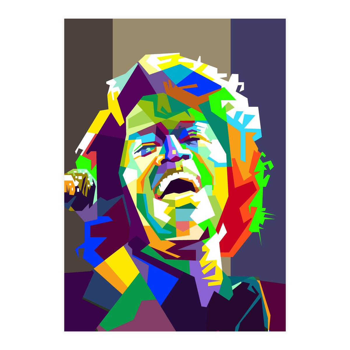 James Brown WPAP Jazz Singer And Jazz Musician Trending Nowpic (Print Only)