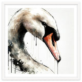Watercolor Swan Portrait thumbnail