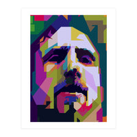 Zack De La Rocha Rock Singer Pop Art WPAP (Print Only)