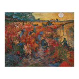 The red Vineyard at Arles,1888. Canvas,73 x 91 cm. (Print Only) thumbnail