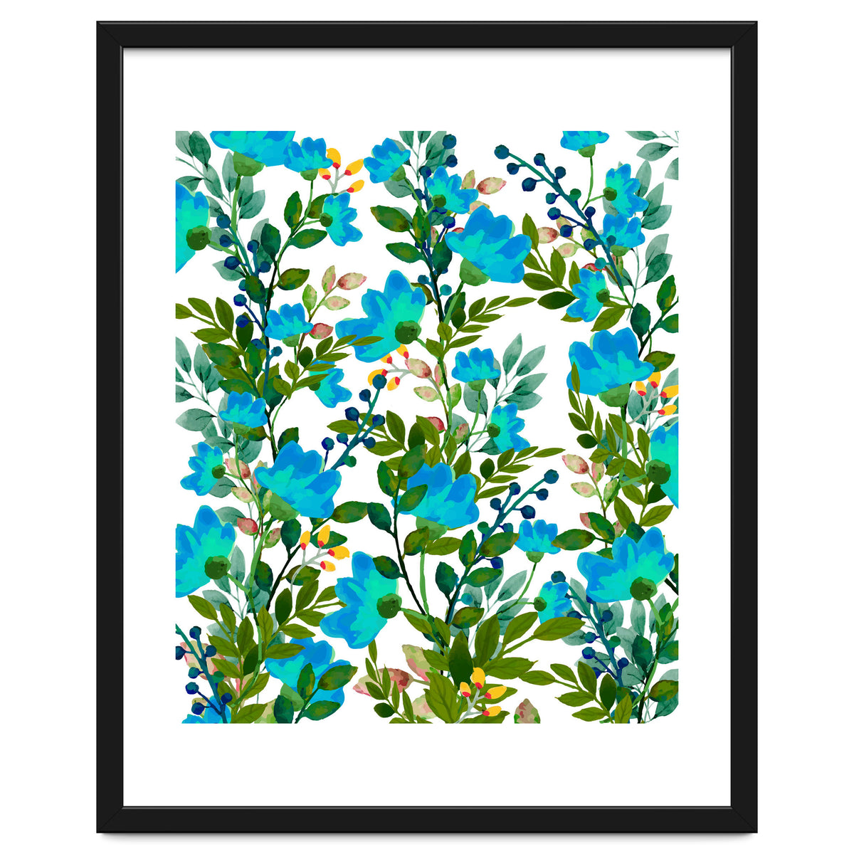 Blue #society6 #decor #buyart