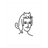 Man In Cat Hat (Print Only) thumbnail