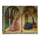The Annunciation. Fresco in the former dormitory of the Dominican monastery San Marco, Florence. (Print Only) thumbnail