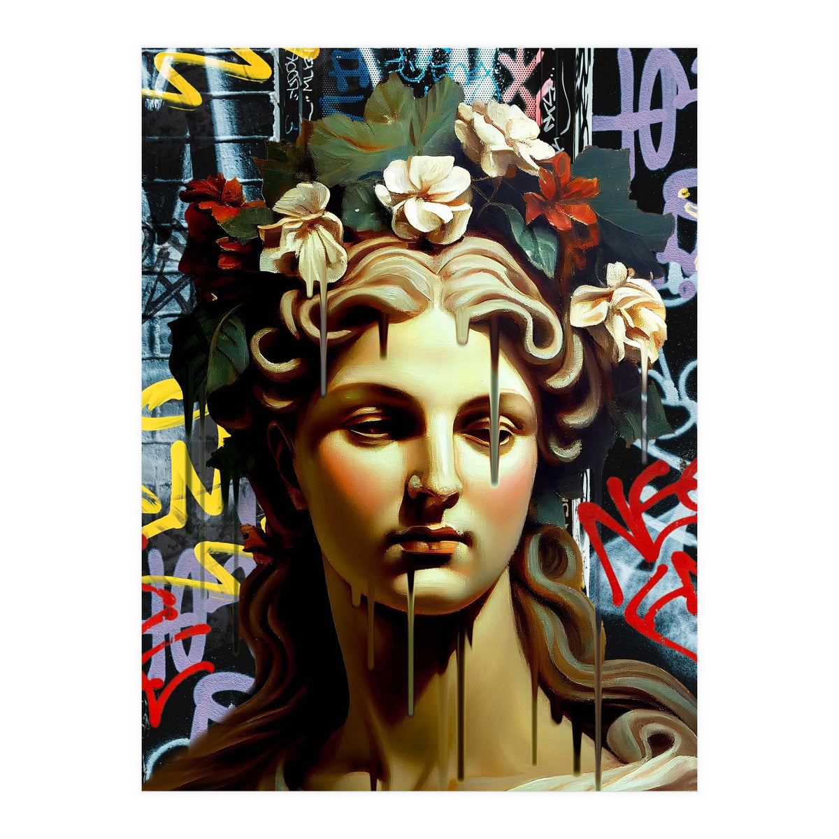 Vandal Pietà (Print Only)