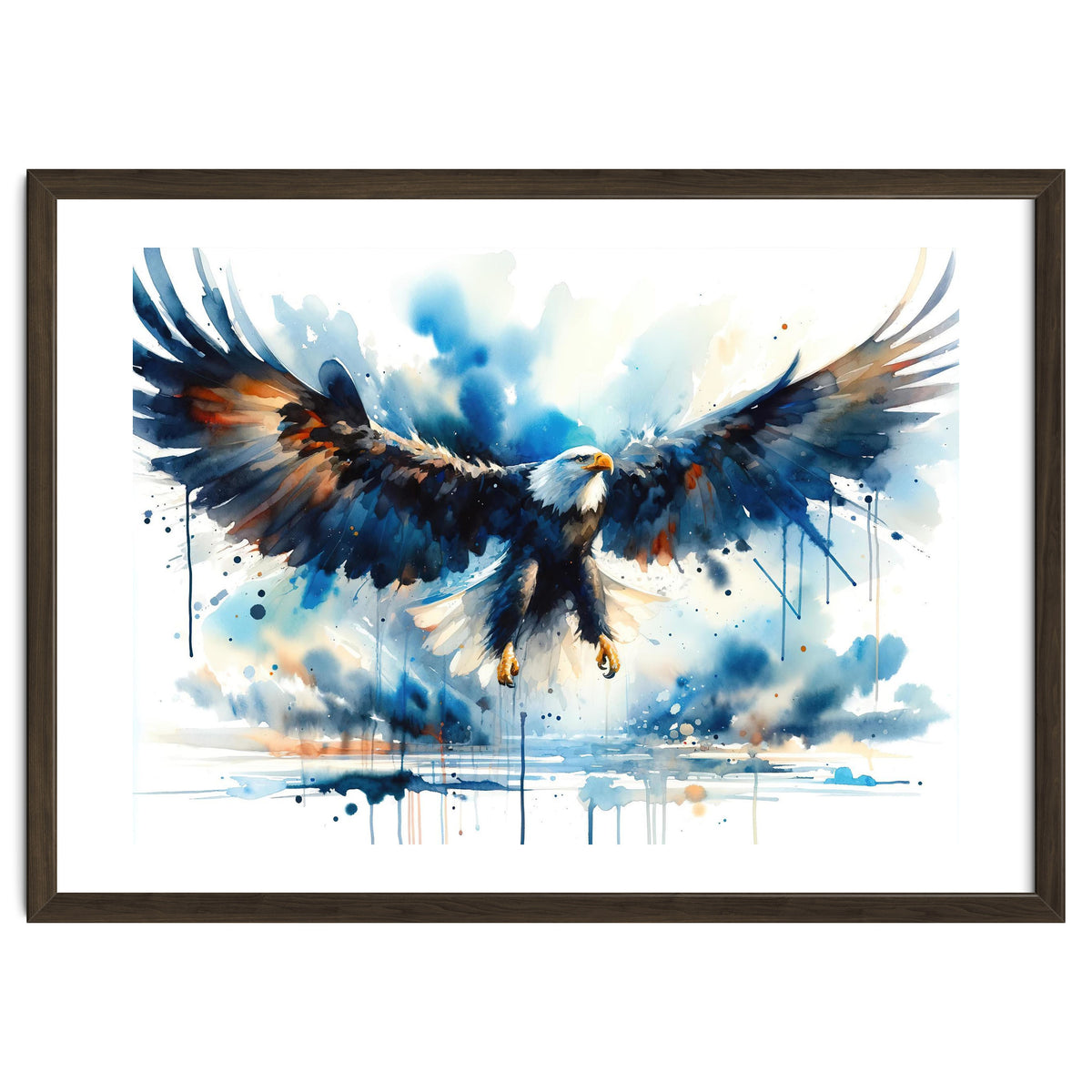 Soaring Spirit Of Freedom Eagle In Flight