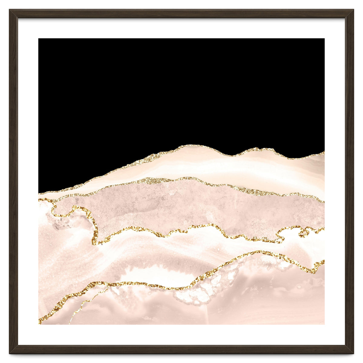 Ivory & Gold Agate Texture 03