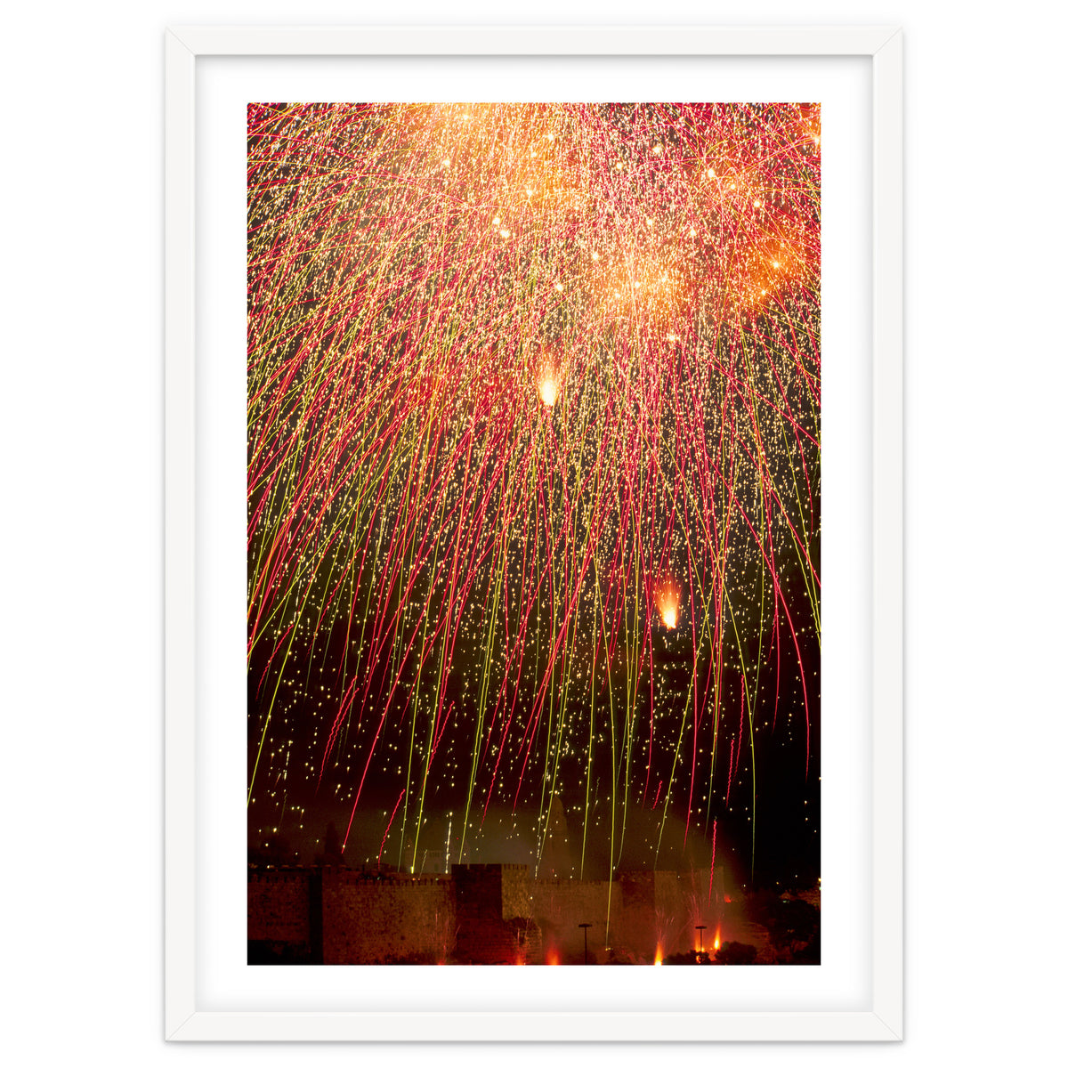 Fireworks over Jerusalem II