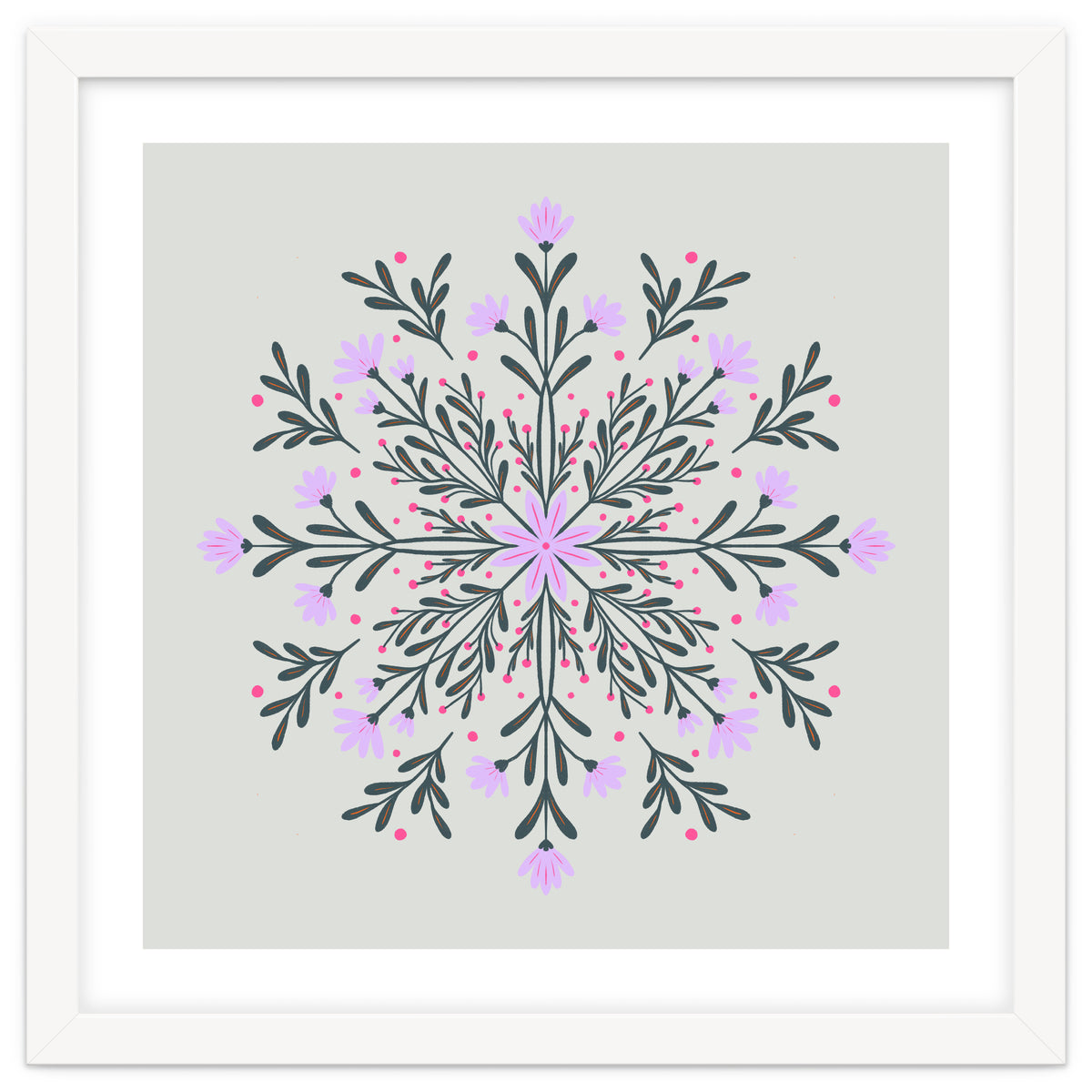 Spring Flowers Mandala