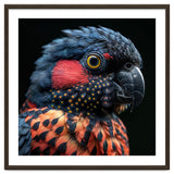 Close Up Portrait Of A Colorful Exotic Parrot thumbnail