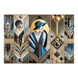 Jazz Age Sophistication In Art Deco (Print Only) thumbnail