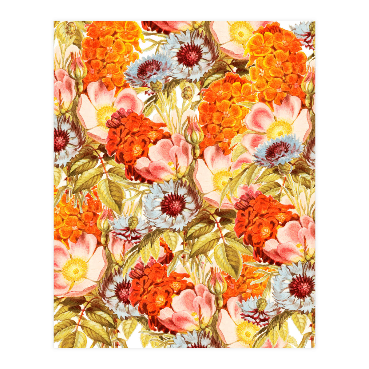 Coral Bloom #society6 #decor #buyart  (Print Only)