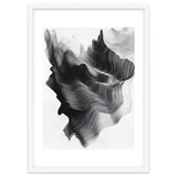 Abstract Black And White Wavy Lines Forming Organic Shapes thumbnail