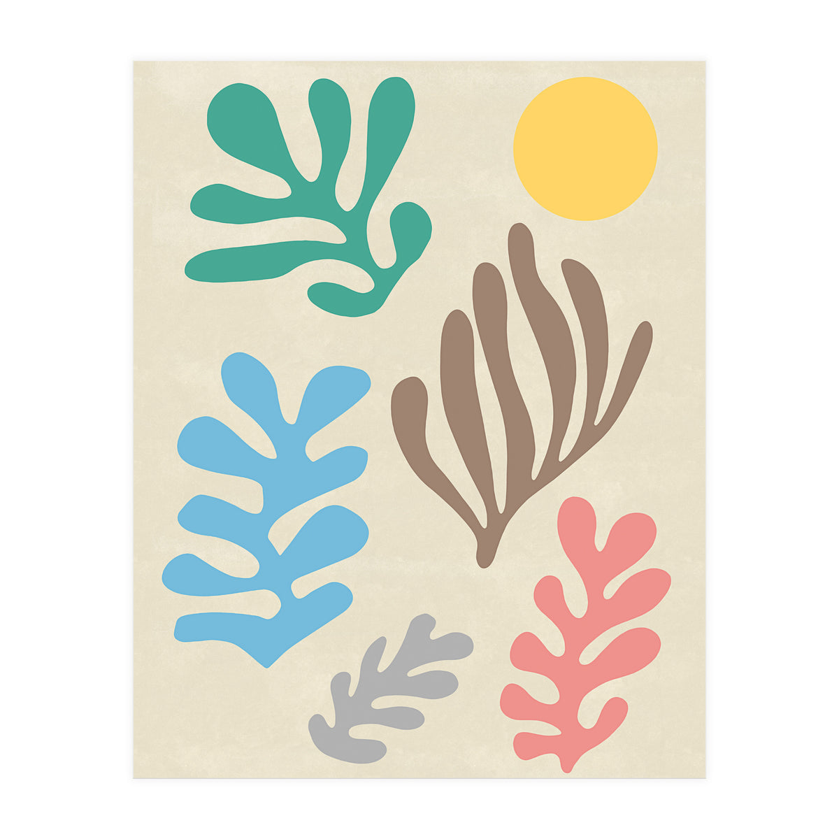 Matisse Leaves I (Print Only)