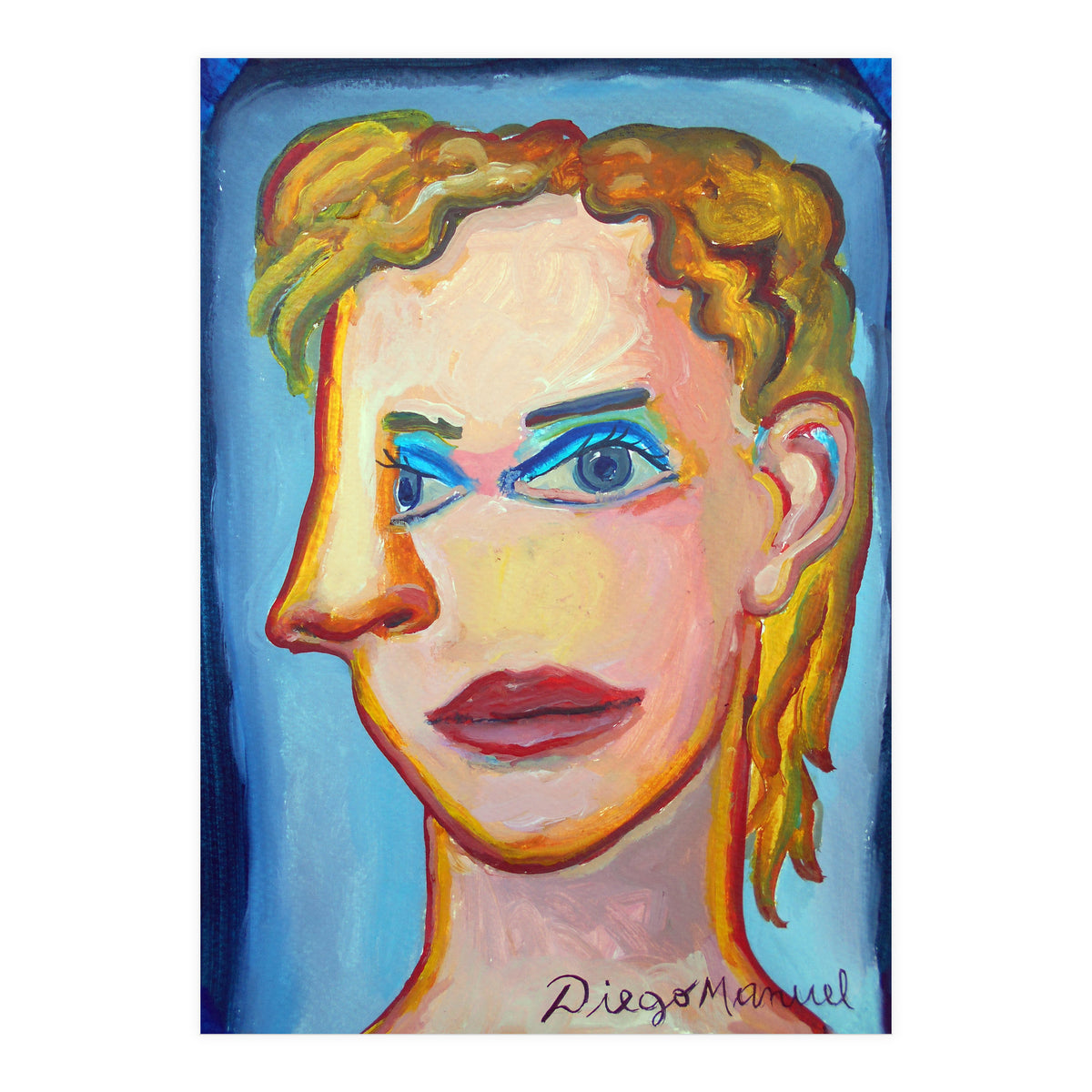 Cabeza De Mujer 24 (Print Only)