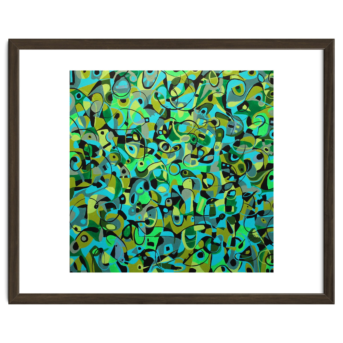 The Birdcall, Acrylic On Canvas, 36"x36"