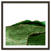Green & Gold Agate Texture 28