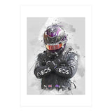 Lewis Hamilton F1 (Print Only) thumbnail