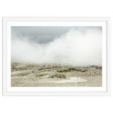 Landscape covered by hot spring steam - Iceland thumbnail