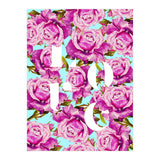 Love, Floral Typography Valentine's Graphic Design, Eclectic Modern Boho Botanical Rose Illustration (Print Only) thumbnail