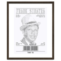 Receipt Art Frank Sinatra