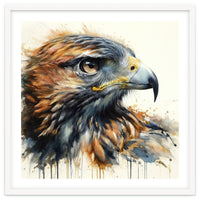 Eagle Gaze Across The Horizon