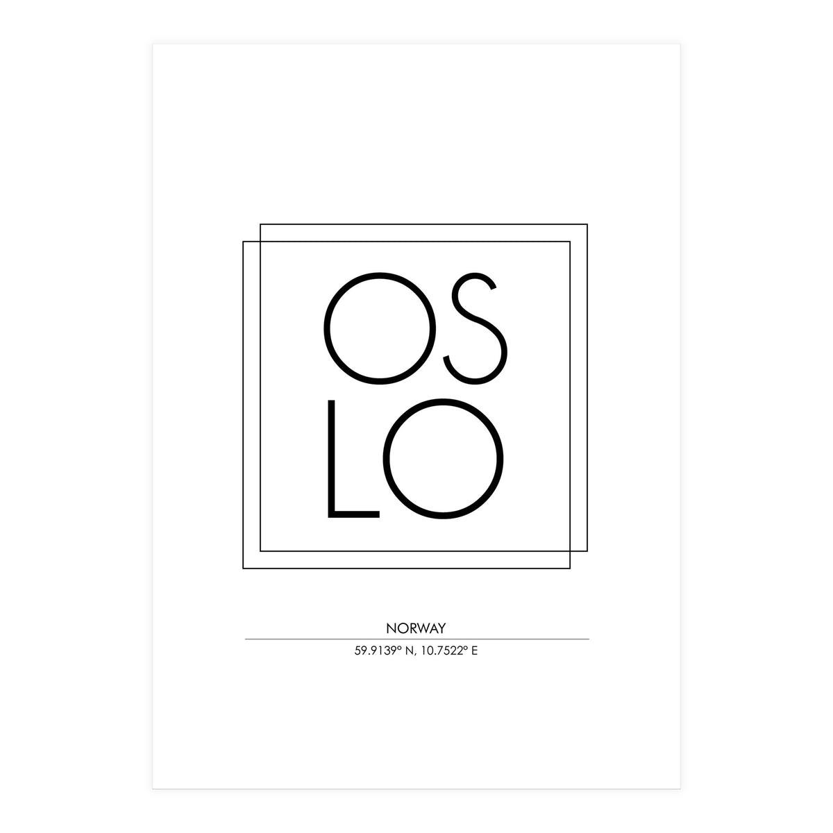 Oslo (Print Only)