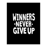 Winners Never Give Up (Print Only) thumbnail