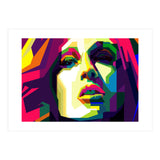 Julianne Moore Film Actress Pop Art WPAP (Print Only) thumbnail