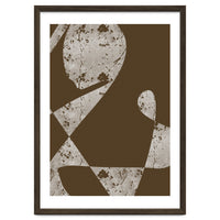 Abstract White Scratch