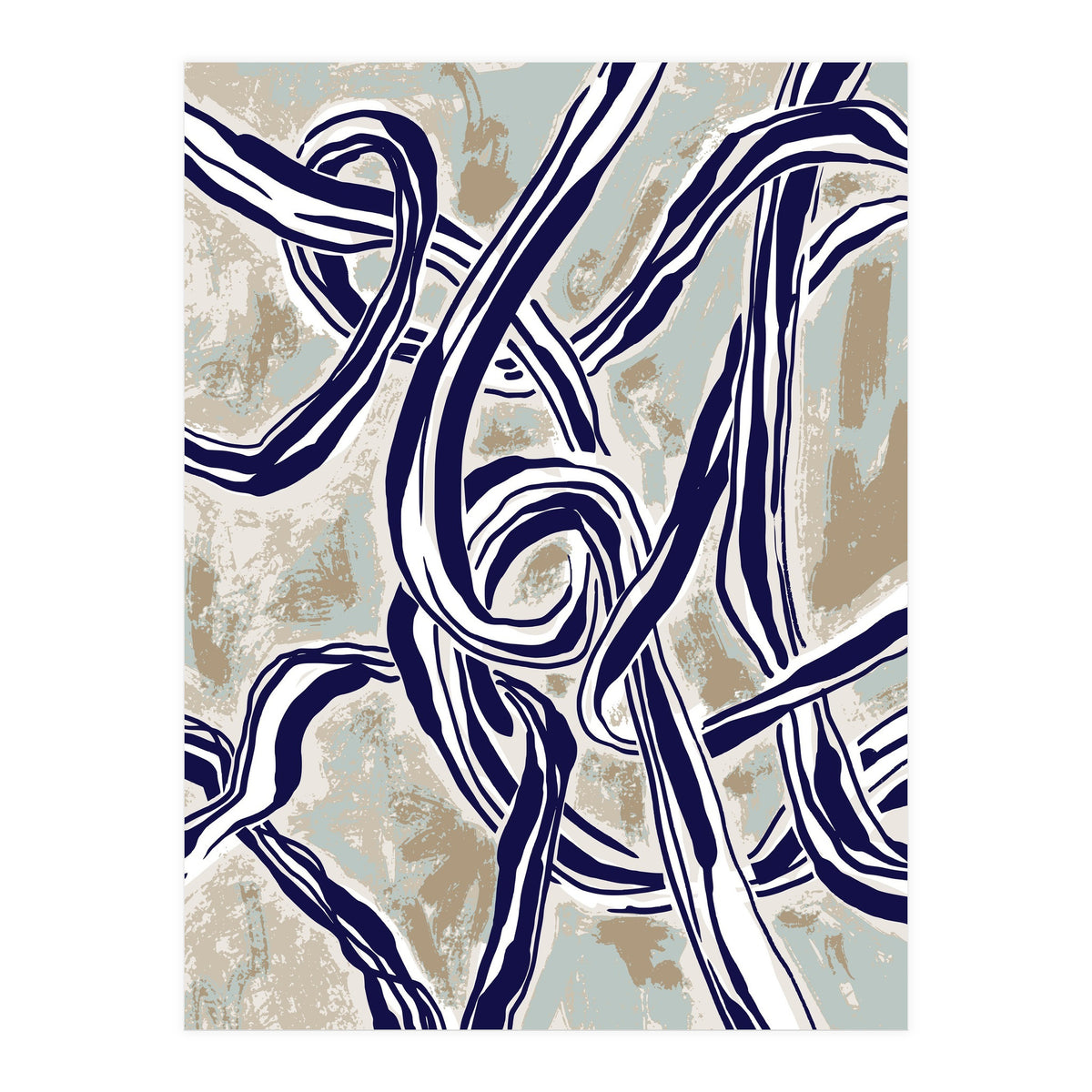 Follow the lines Abstract knots (Print Only)