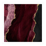 Burgundy & Gold Agate Texture 01 (Print Only) thumbnail