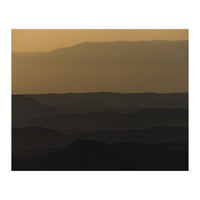 Sunrise over Ramon crater #2 (Print Only)