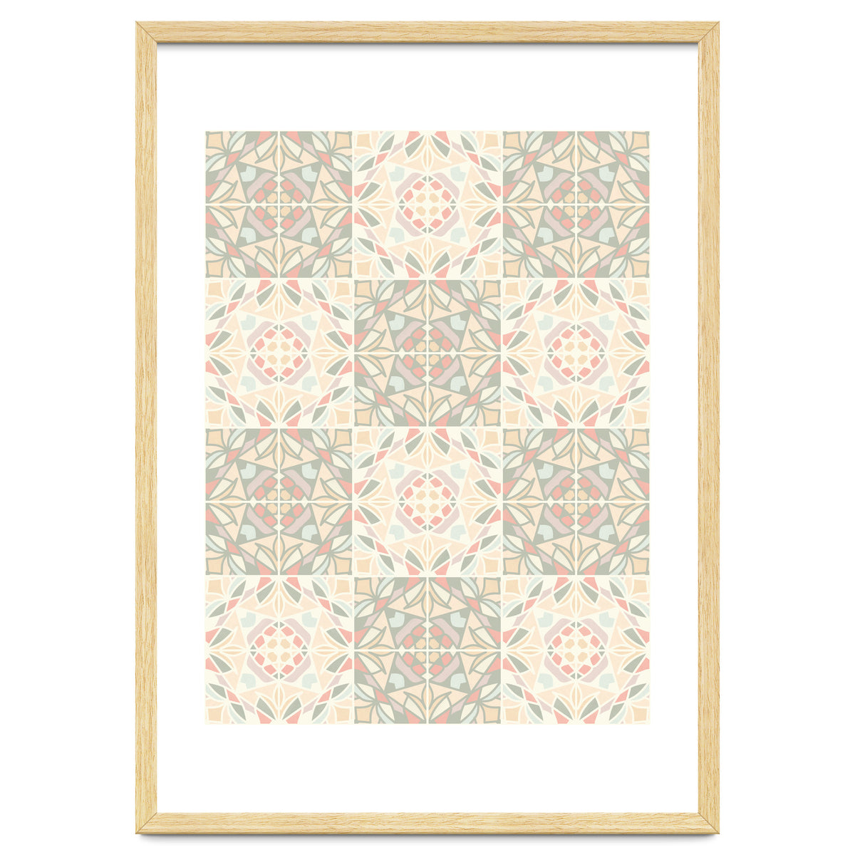 Kaleido Glass Pastels Tiles